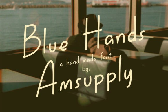 Blue Hands: The Handwritten Font with Authentic Soul