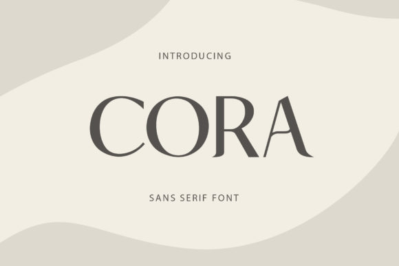 Cora: The Serif Font That Brings Quiet Luxury to Your Designs
