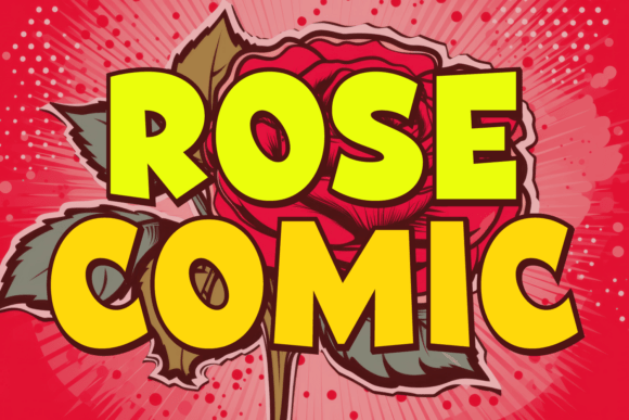 Rose Comic: Injecting Whimsy and Joy into Your Designs